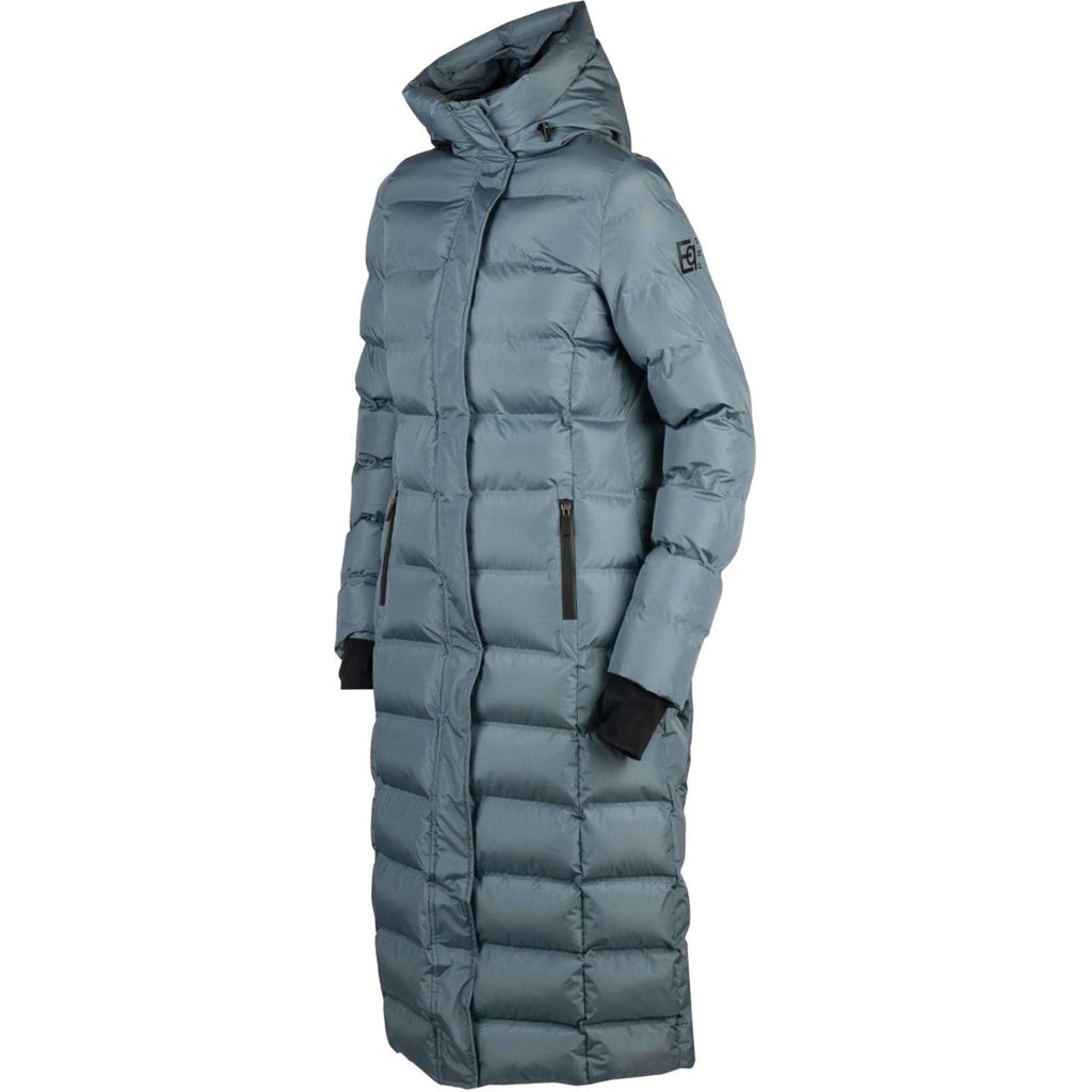 EQPRO Long Puffer Coat Eloise Blue Mist
