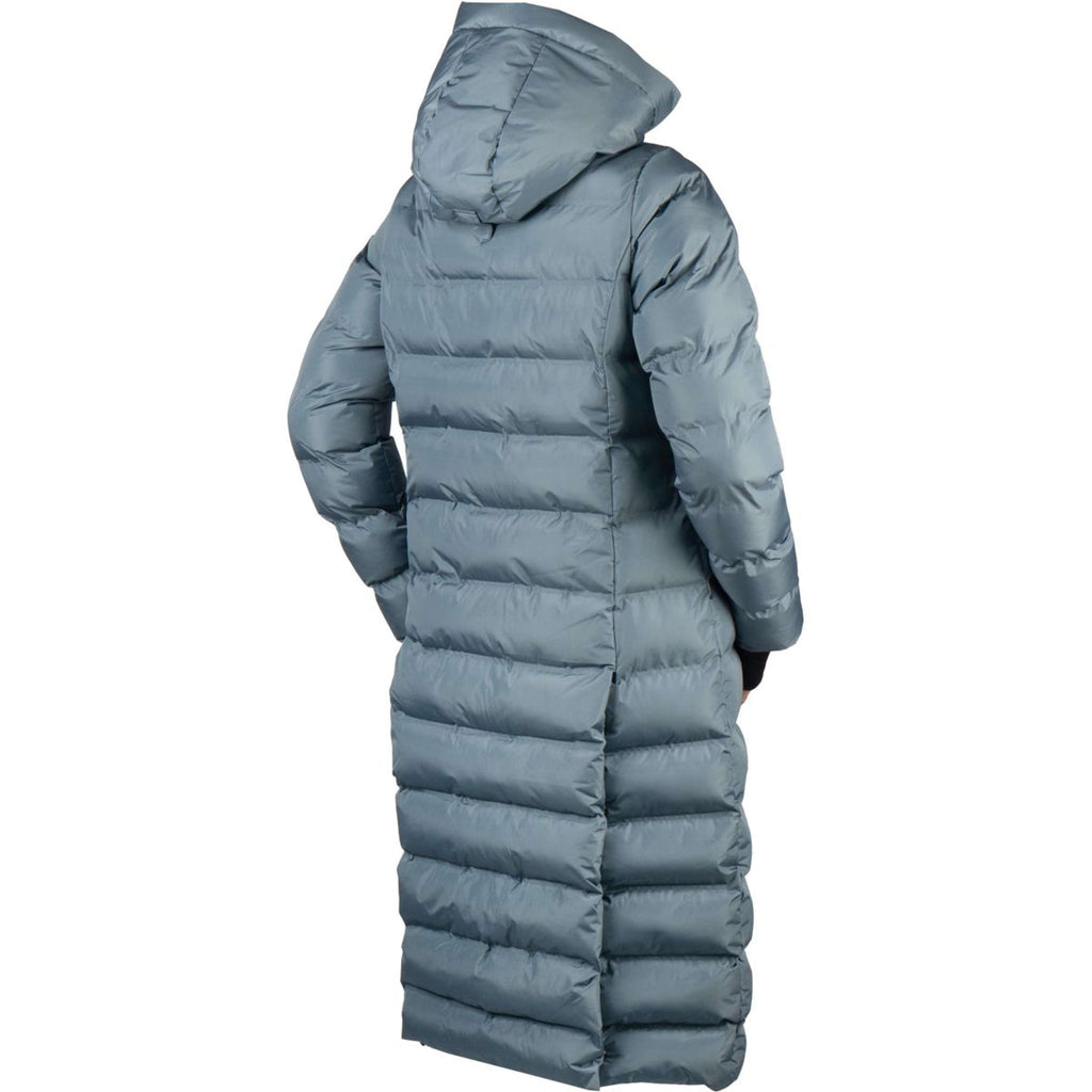 EQPRO Long Puffer Coat Eloise Blue Mist