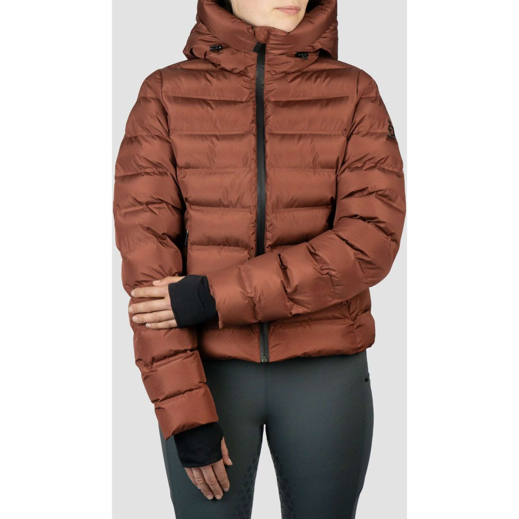 EQPRO Puffer Jacket Penelope Burnt Umber