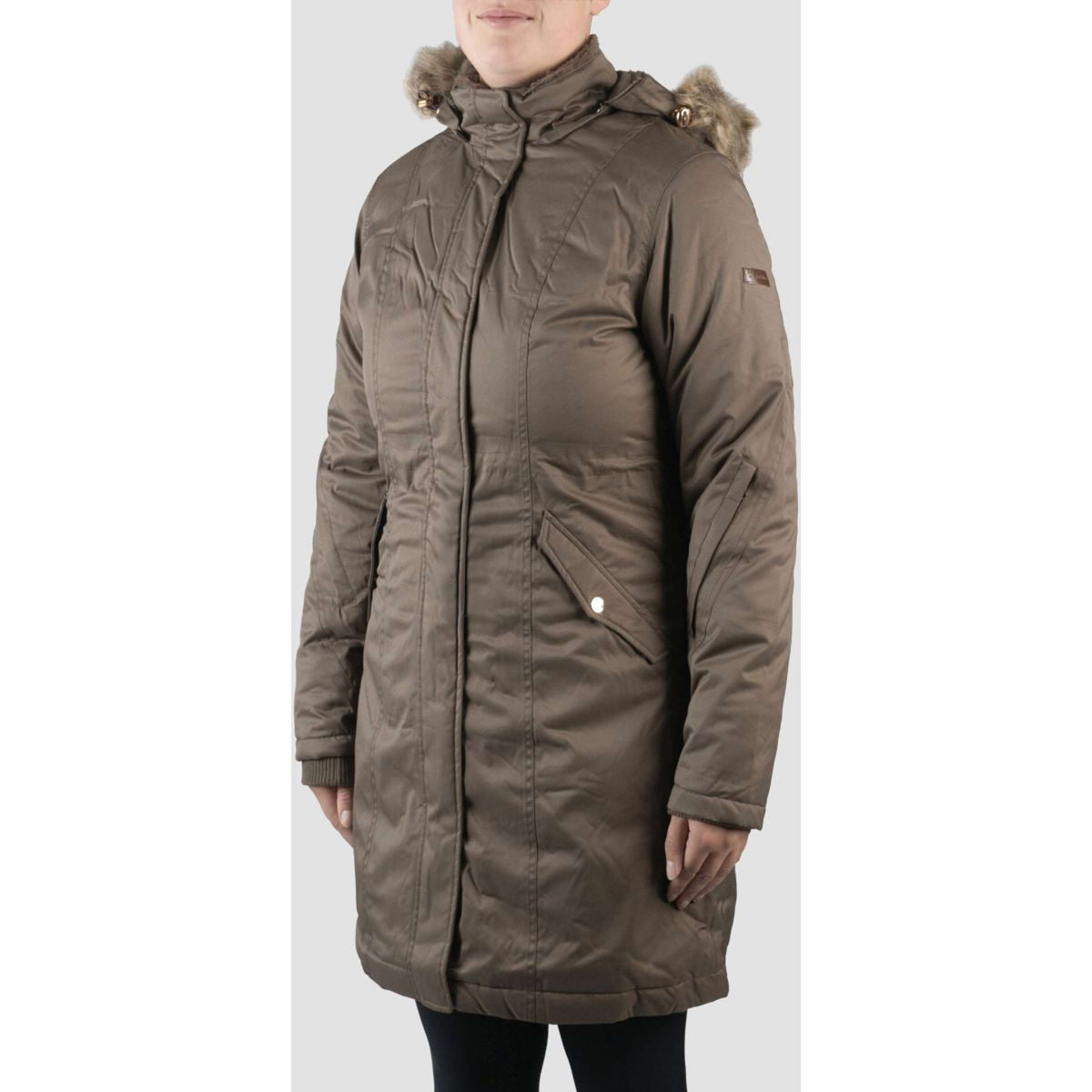 HORKA Long Coat Typhoon Coffee-Brown