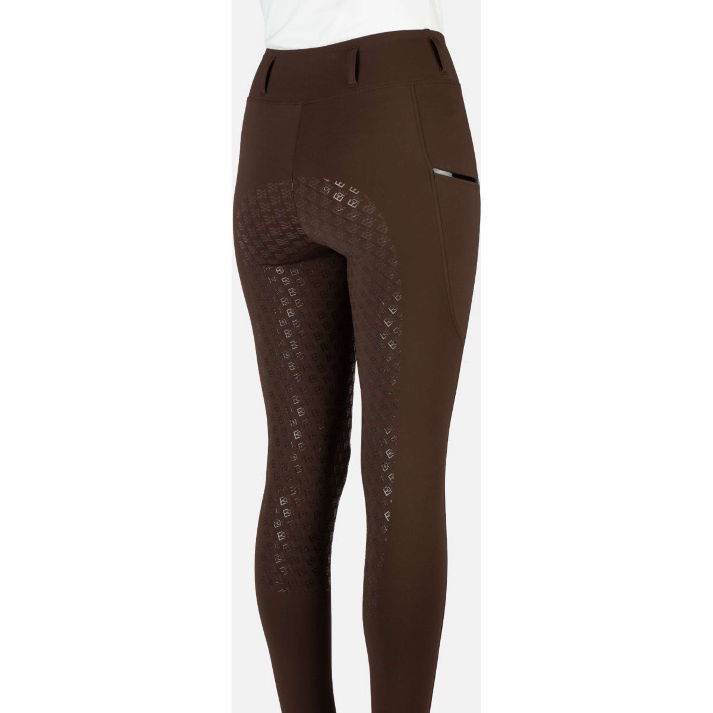 EQPRO Riding Legging Mindy Full Grip Chocolate