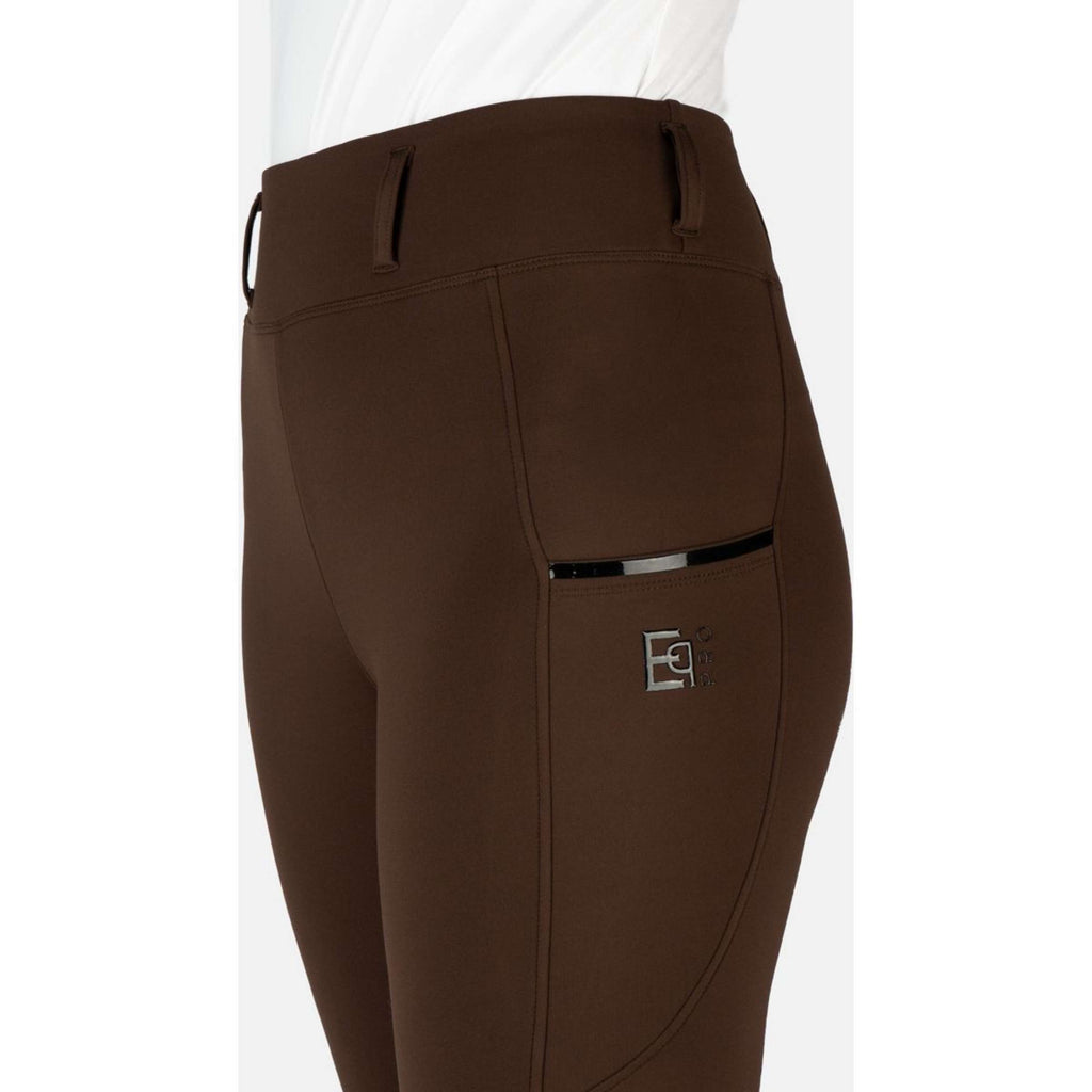 EQPRO Riding Legging Mindy Full Grip Chocolate