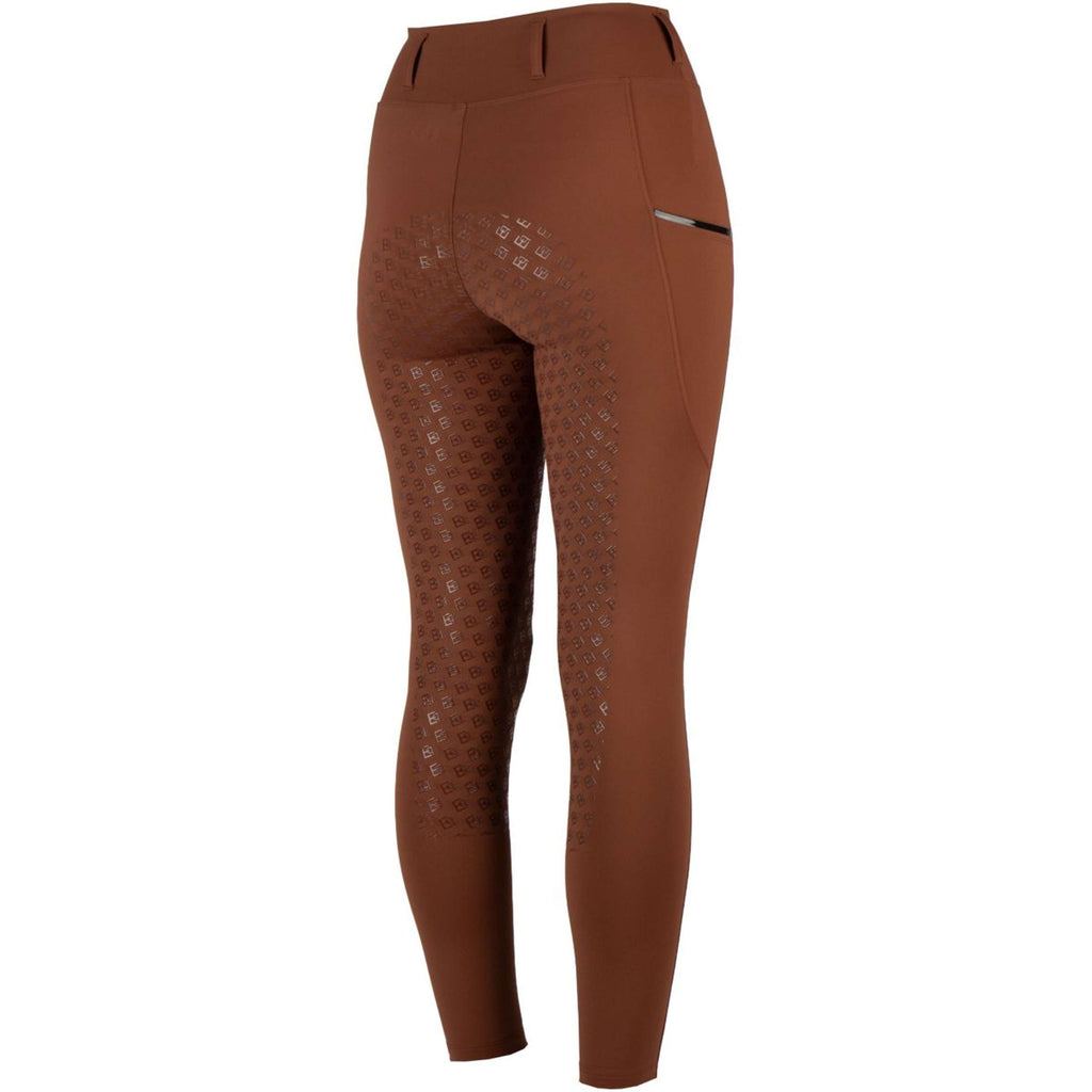 EQPRO Riding Legging Mindy Full Grip Burnt Umber