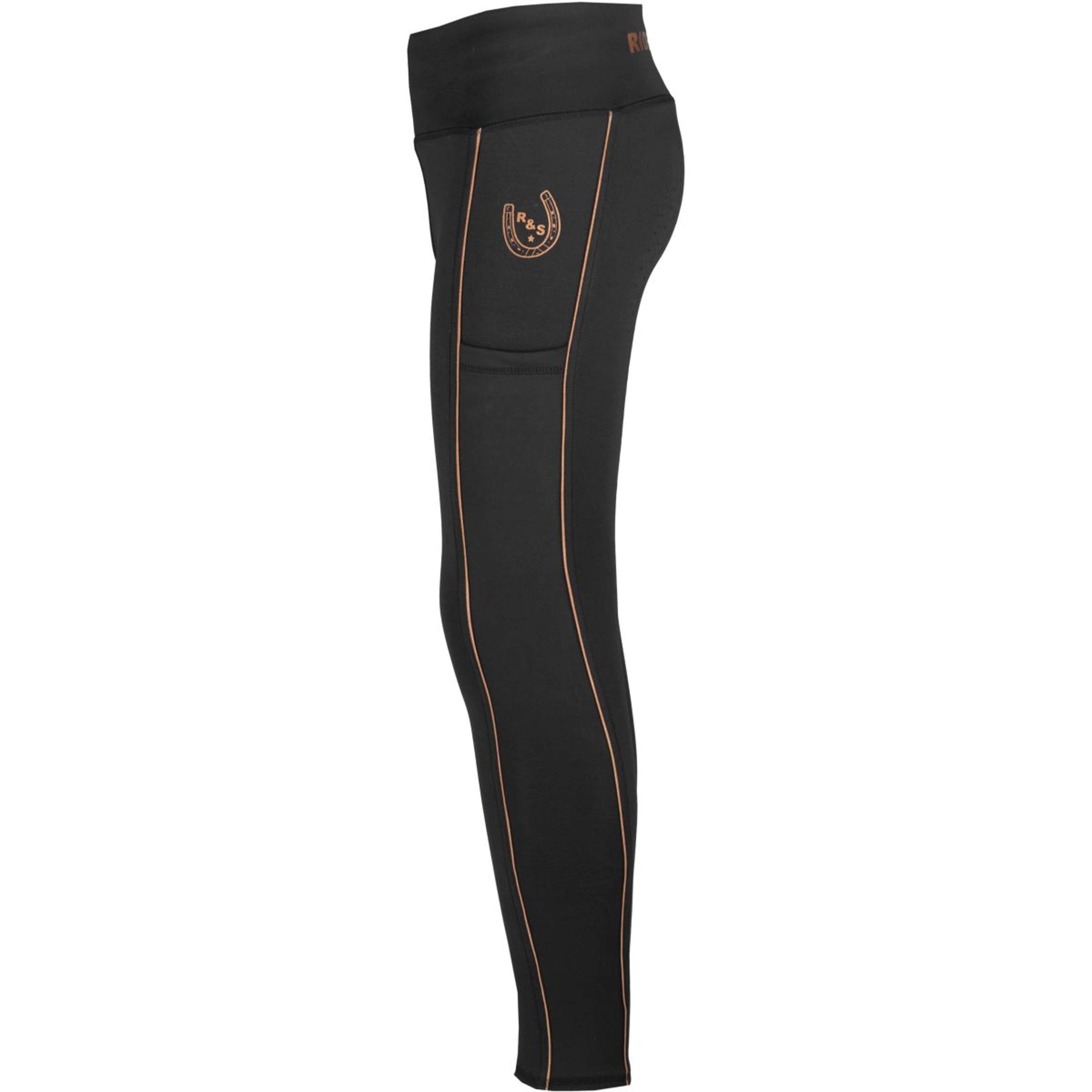 HORKA Riding Legging Yuki Black/Rose