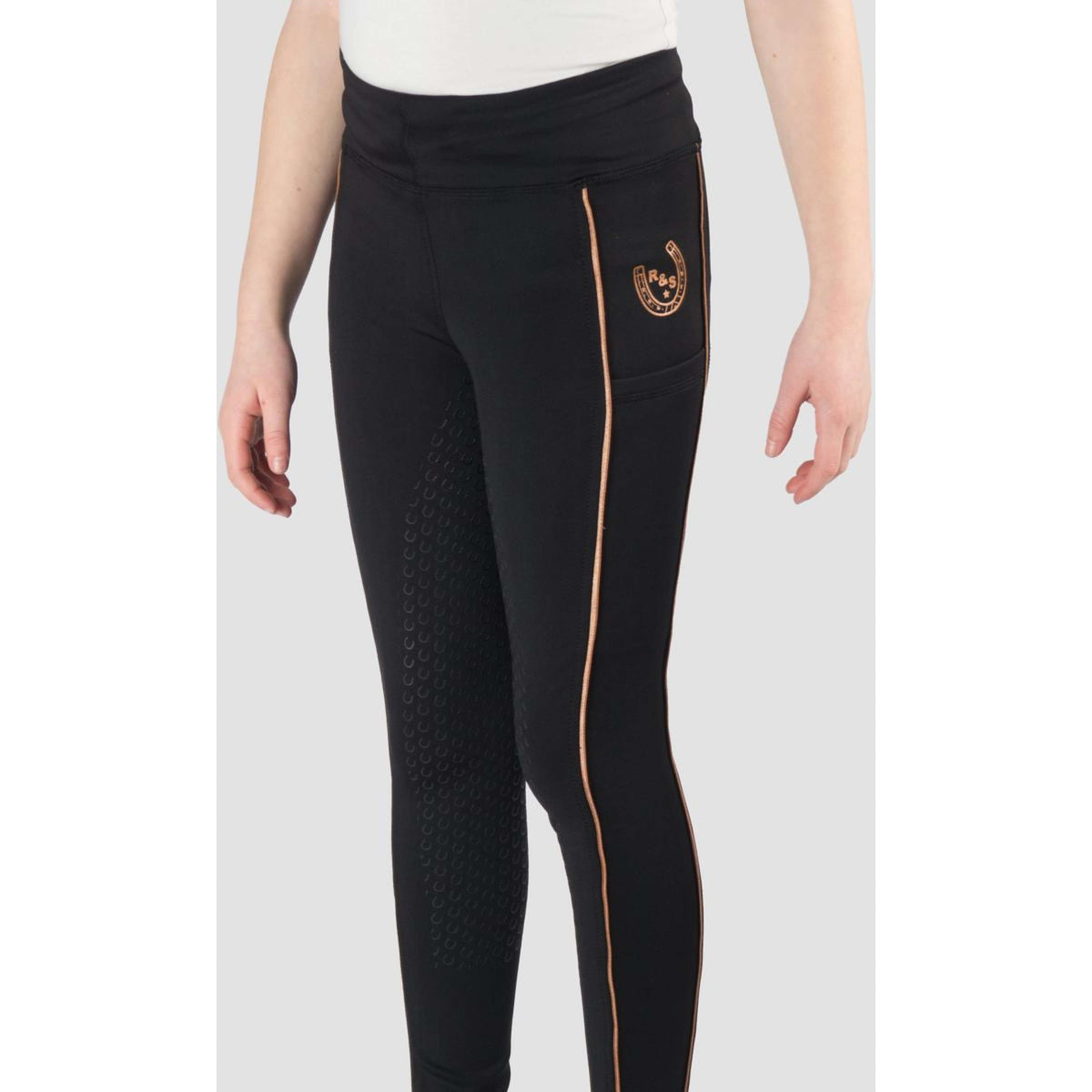 HORKA Riding Legging Yuki Black/Rose