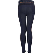 Red Horse Riding Legging Yuki Blau/Rose