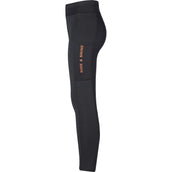 Red Horse Riding Legging Tip Top Black/Rose