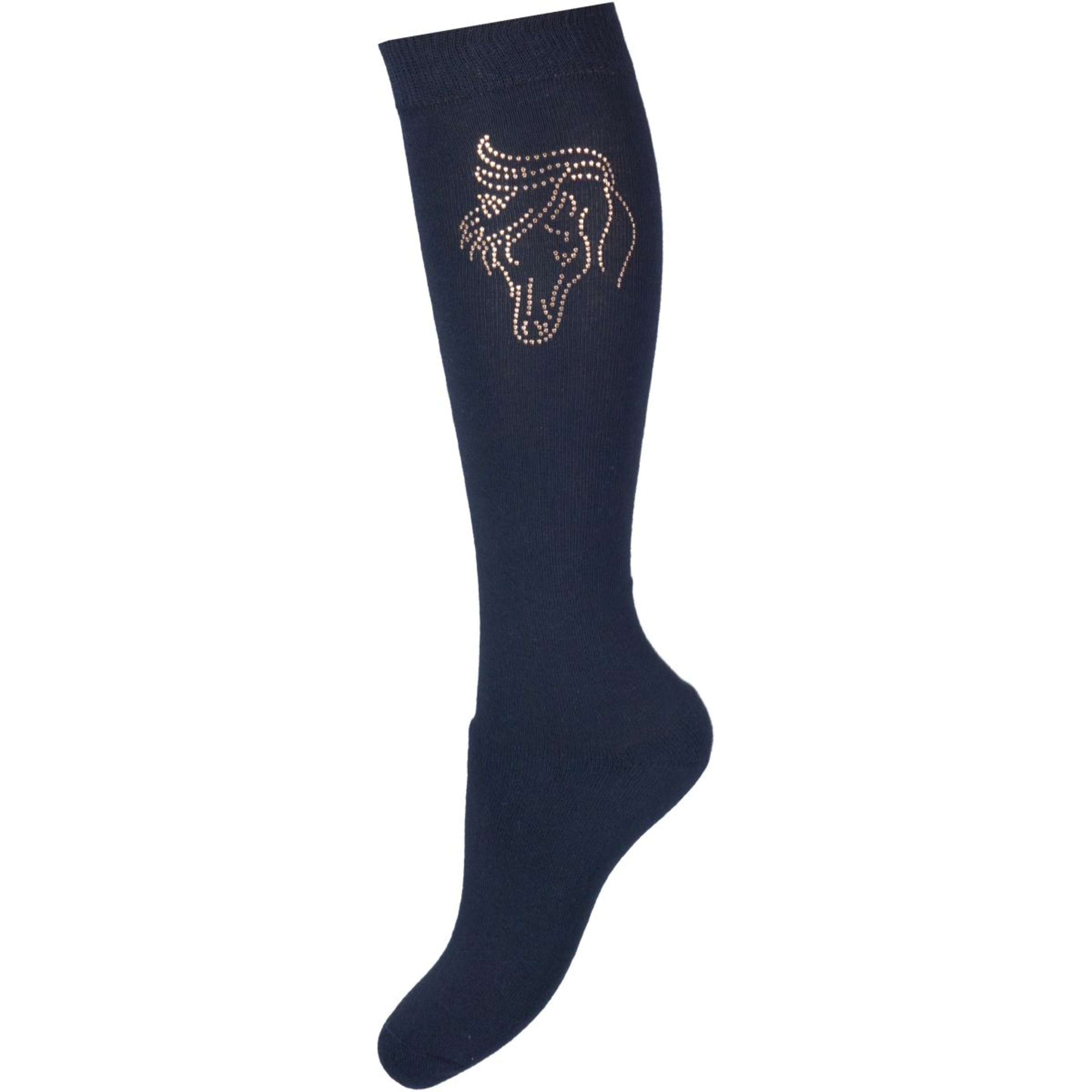 Red Horse Socks Kristal Blau/Rose