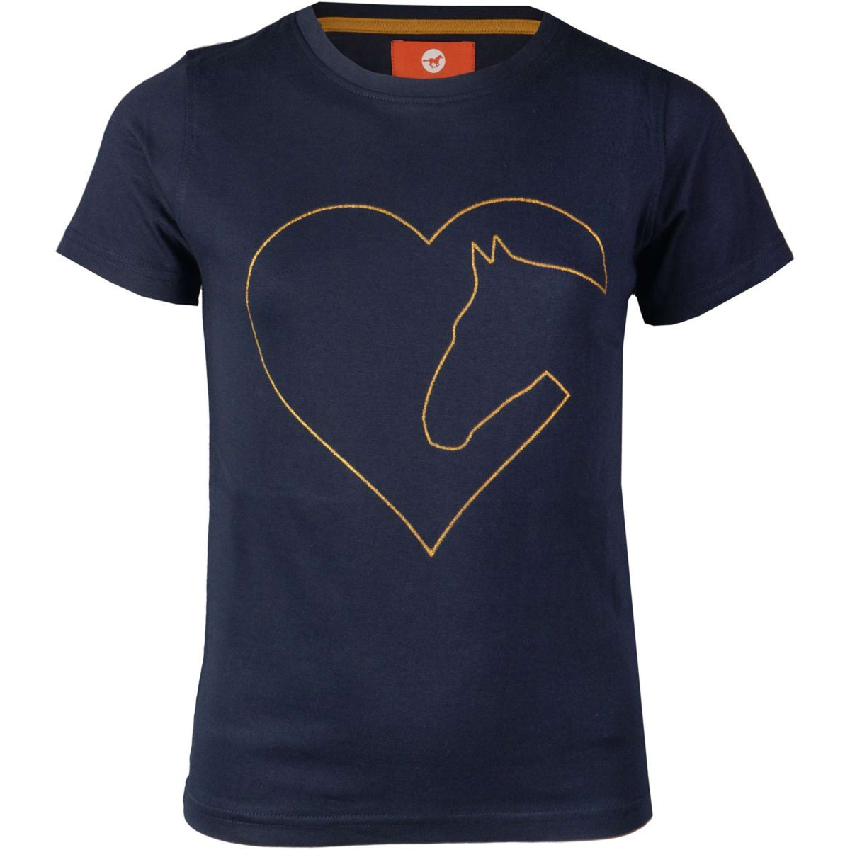 Red Horse T-Shirt Toppie Children Blau/Rose