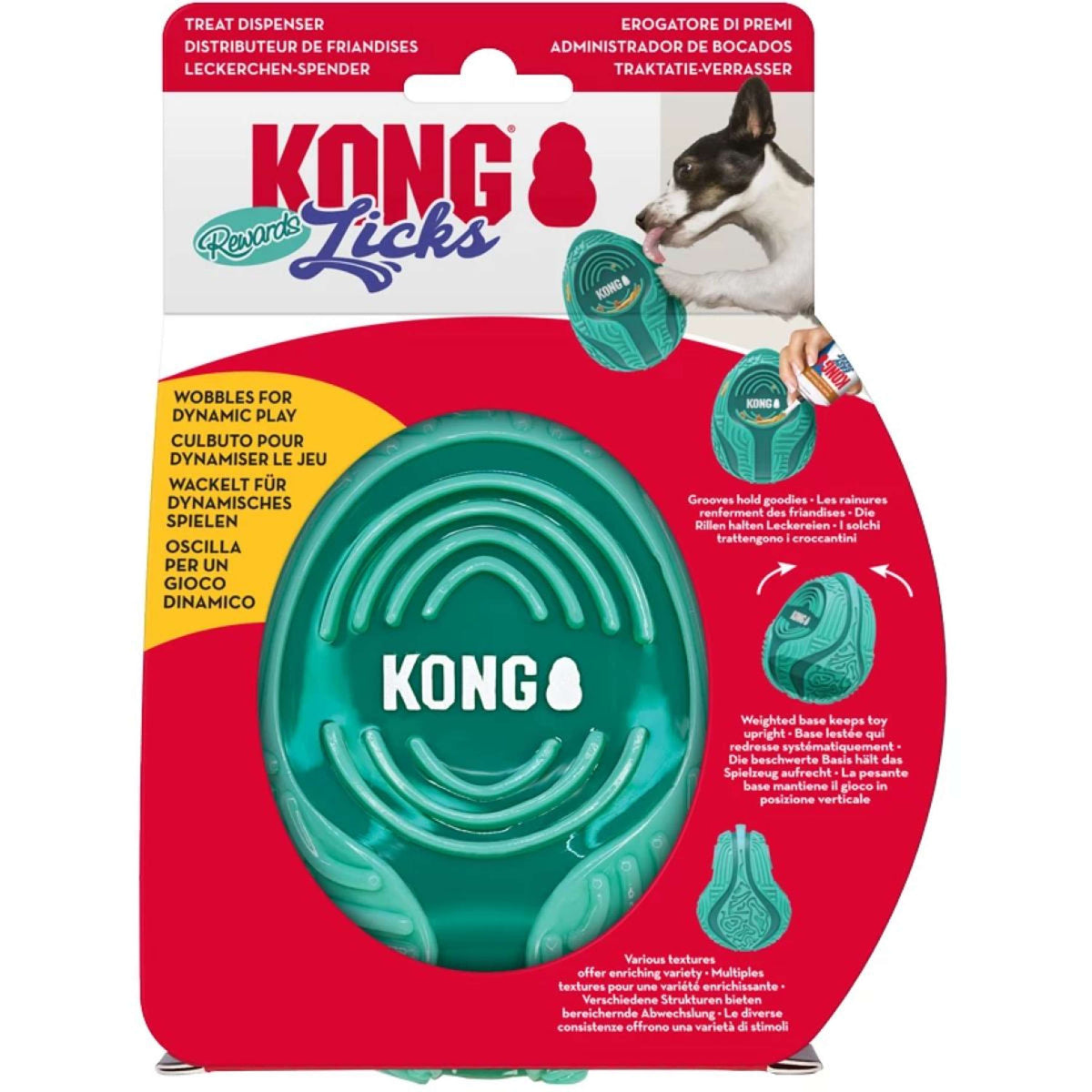 KONG Dog Toy Licks Rewards