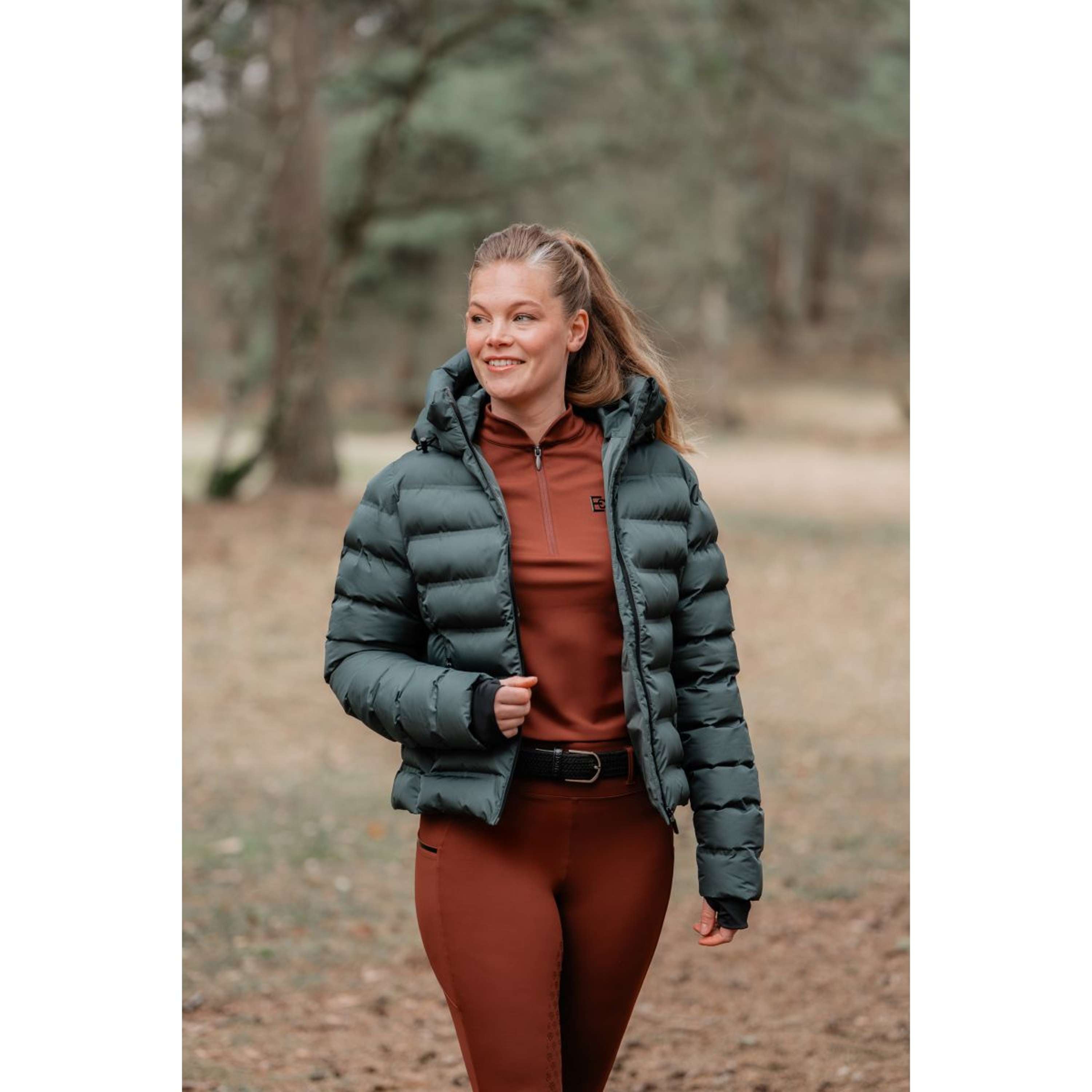 EQPRO Puffer Jacket Penelope Shadow Steel