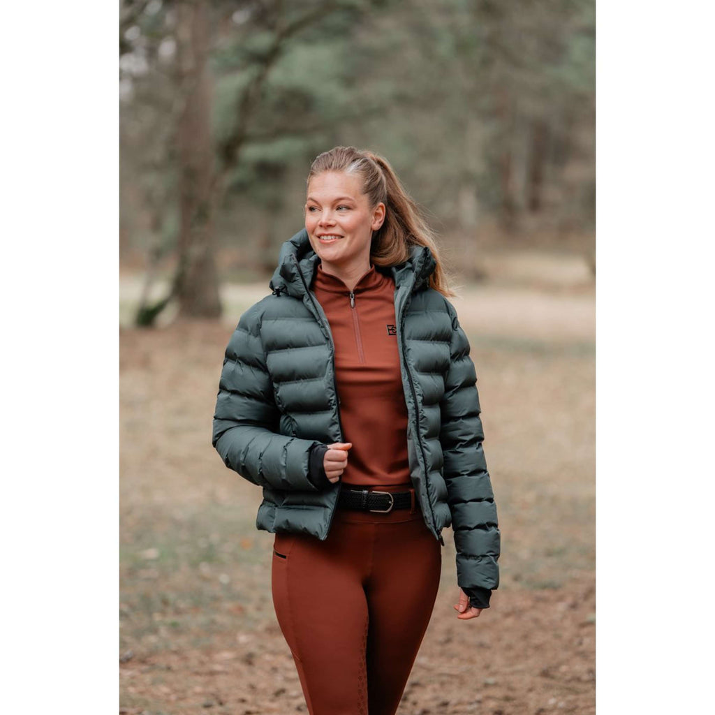 EQPRO Puffer Jacket Penelope Shadow Steel