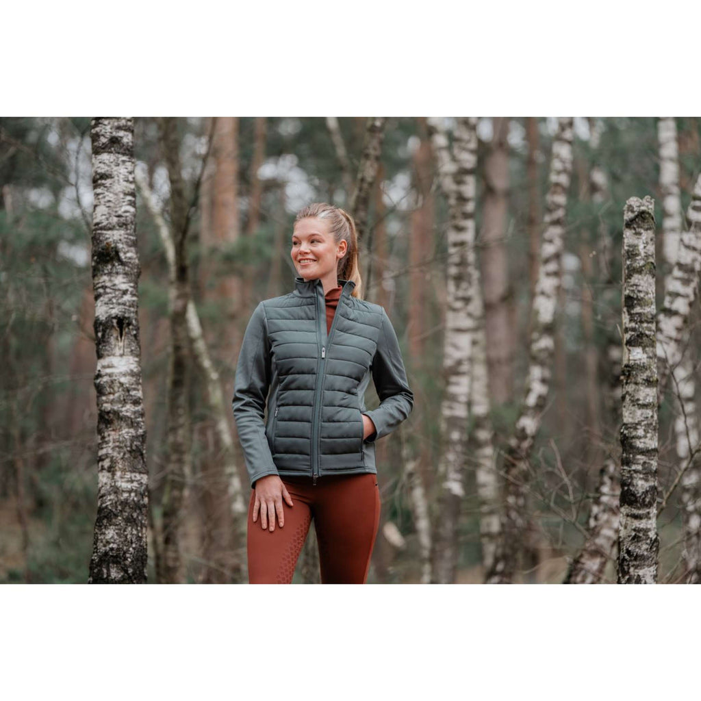 EQPRO Zip-Hoodie Geneviève Blue Mist