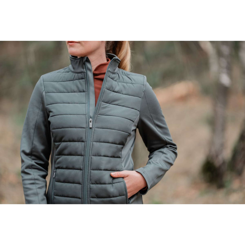 EQPRO Zip-Hoodie Geneviève Blue Mist