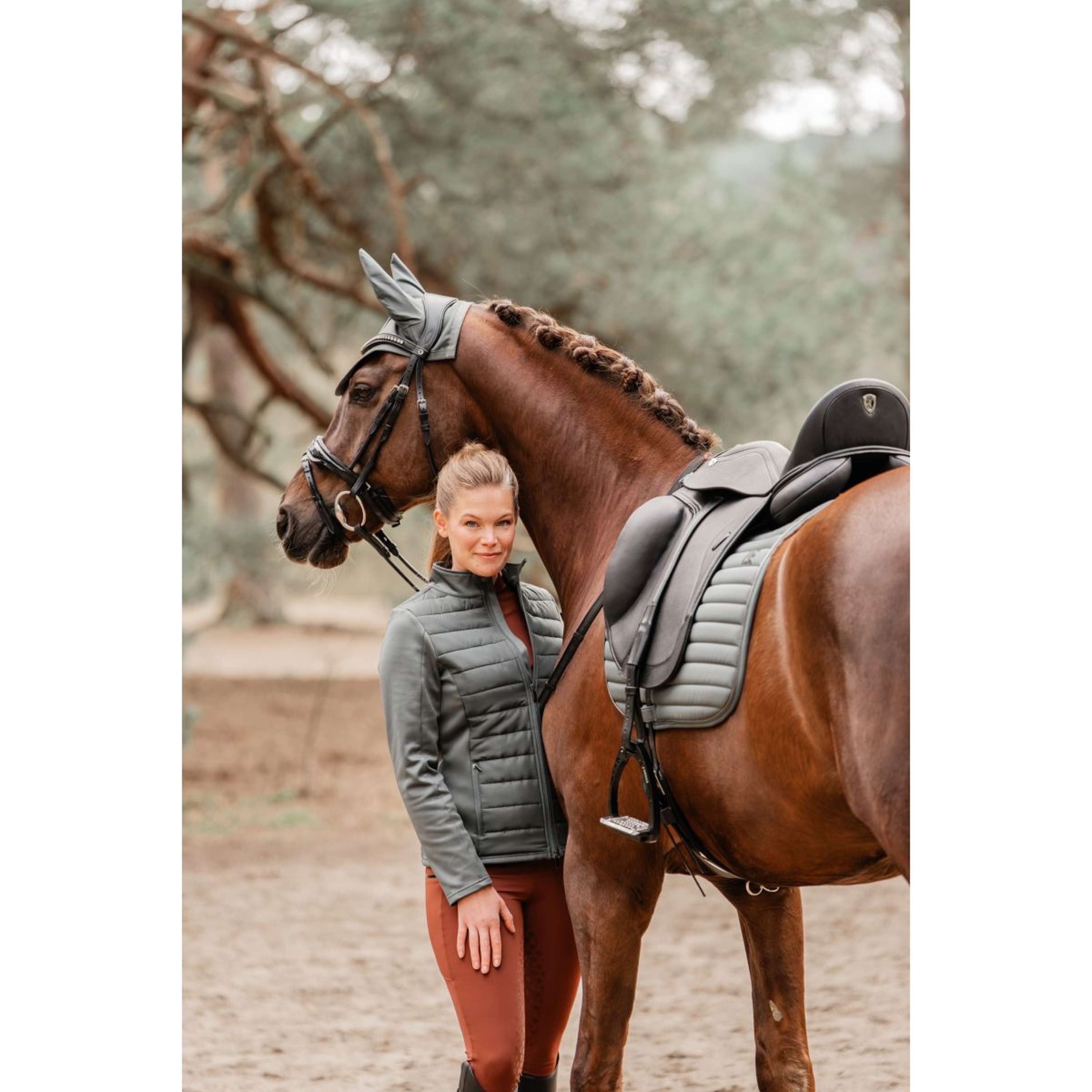 EQPRO Ear Bonnet Softshell Shadow Steel
