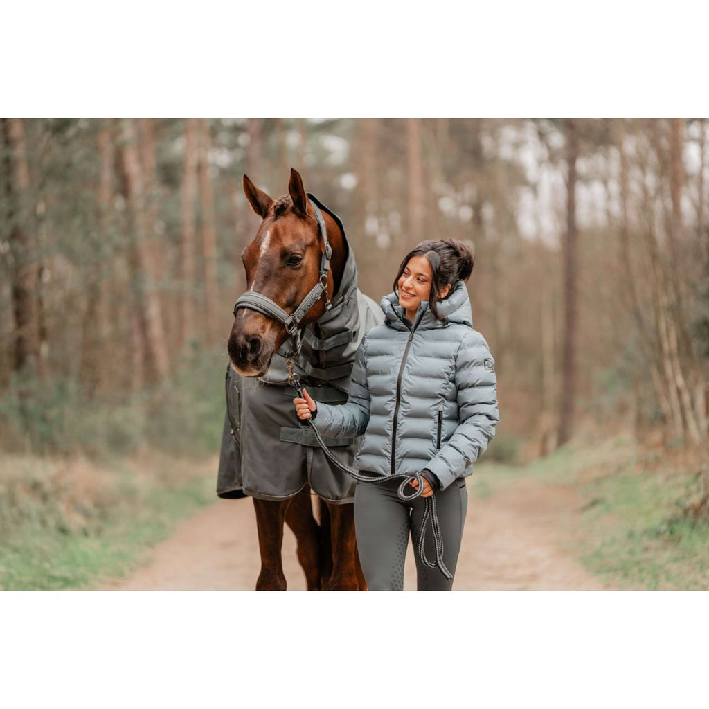 EQPRO Softshell Rug with Rollable Neck Shadow Steel