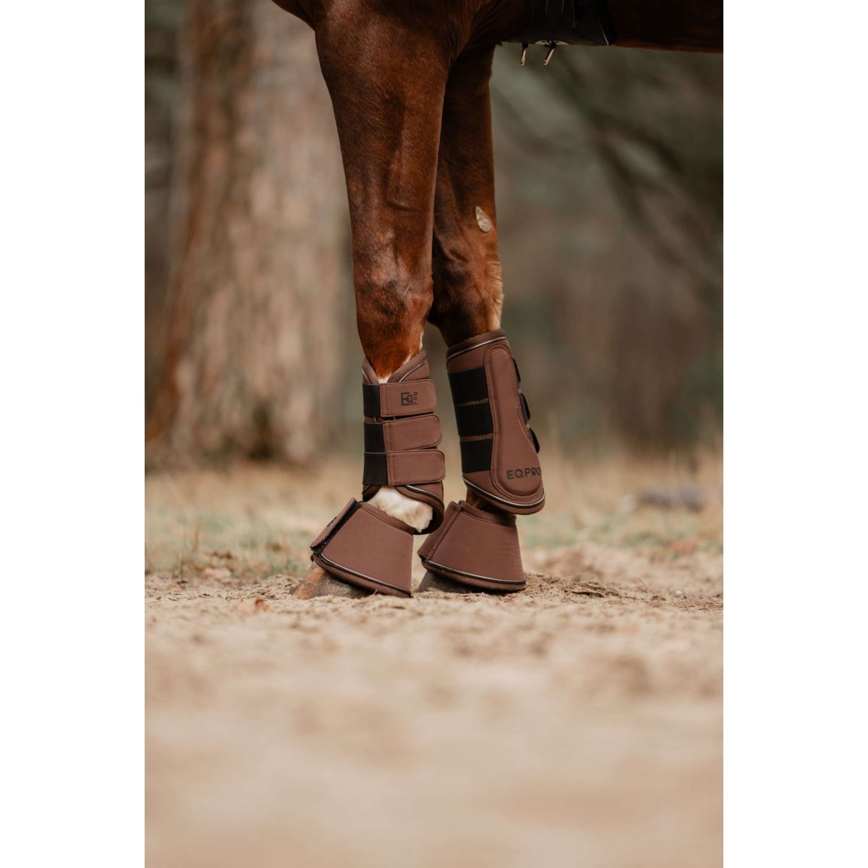 EQPRO Leg Protectors Softshell Chocolate