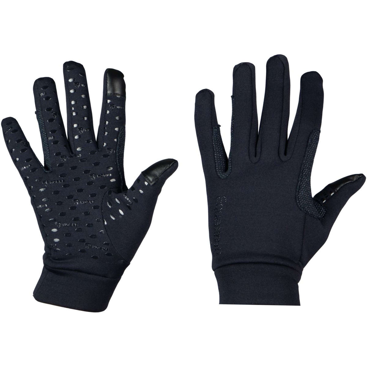 HORKA Riding Gloves Equestrian Pro Polartec Blue