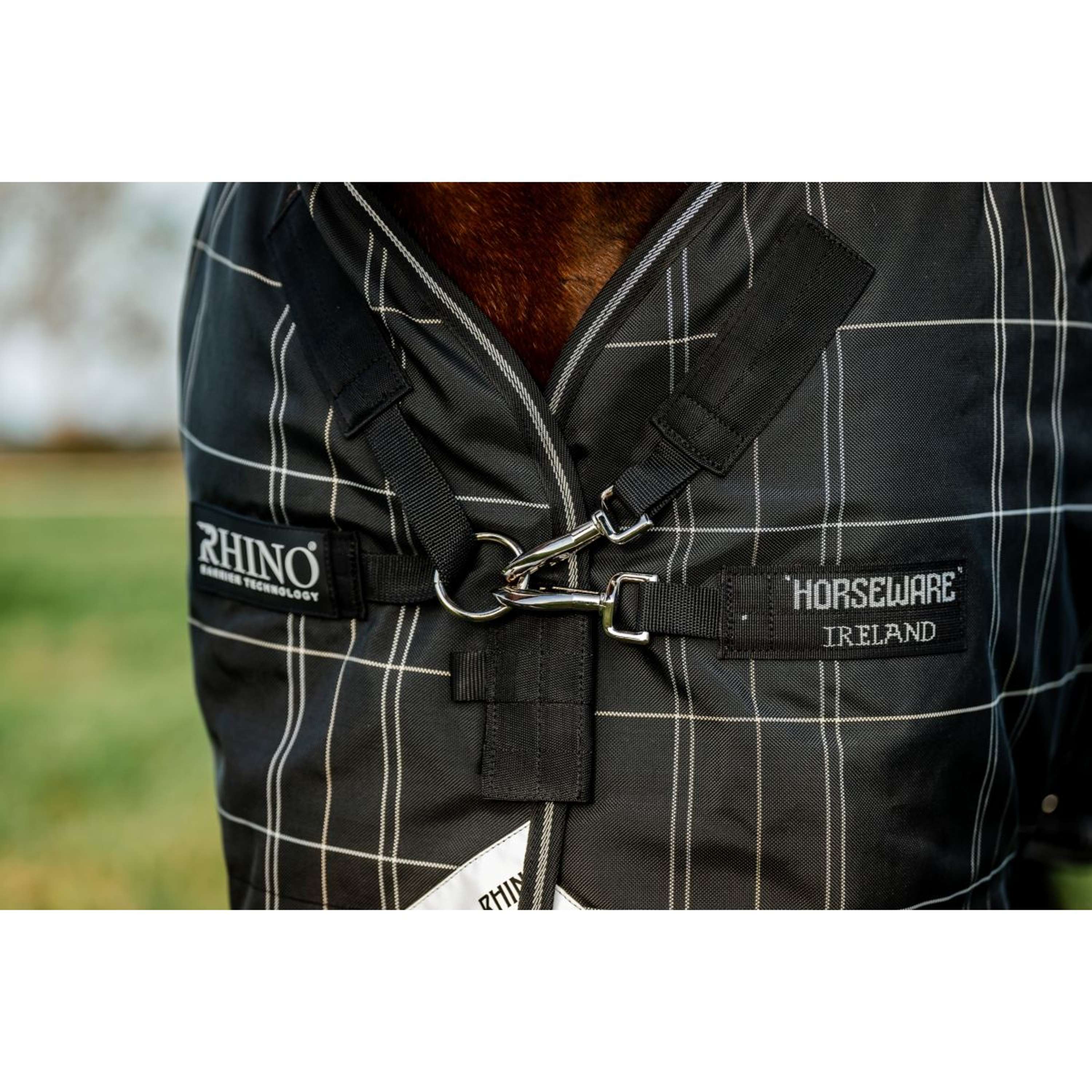 Rhino Plus Turnout Bundle 0g + 200g Black Check/Black/White