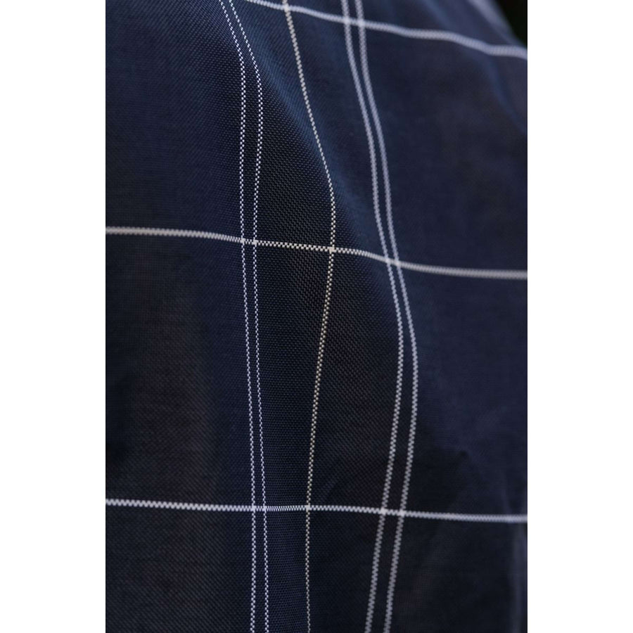 Rhino Wug Pony Turnout 250g Varilayer Black/Grey/White Check/Gray