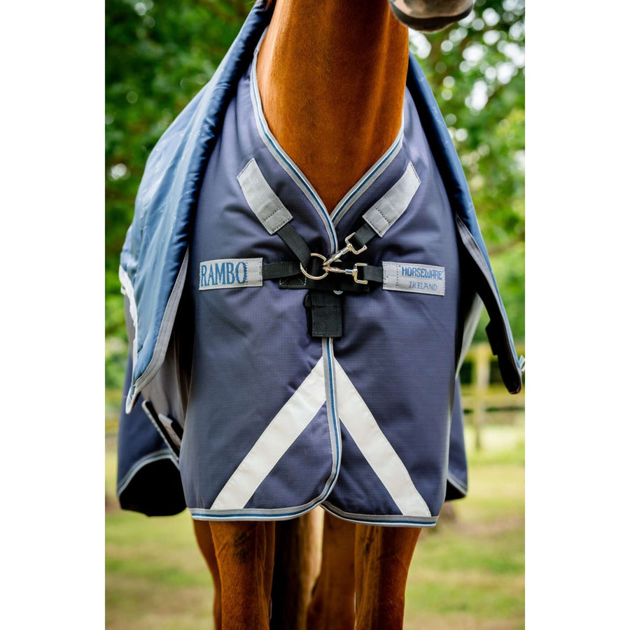 Rambo Turnout Duo Ripstop Plus Bundle 100g + 100g + 200g Navy/Thunderstorm Grey/Silver