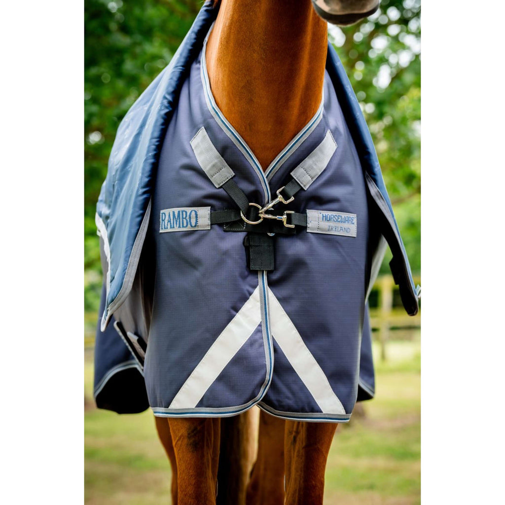 Rambo Turnout Duo Ripstop Plus Bundle 100g + 100g + 200g Navy/Thunderstorm Grey/Silver