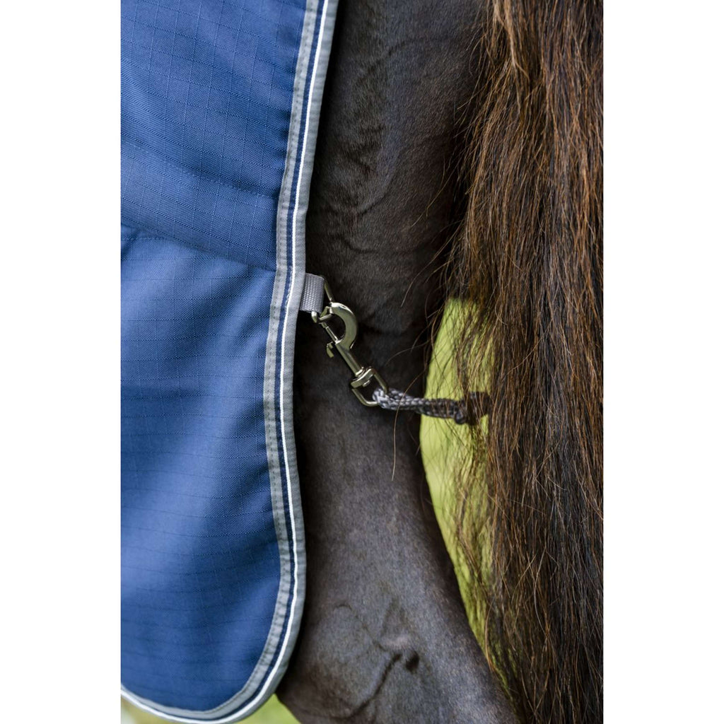 Rambo Stable Rug 400g Navy/Thunderstorm Grey/Silver