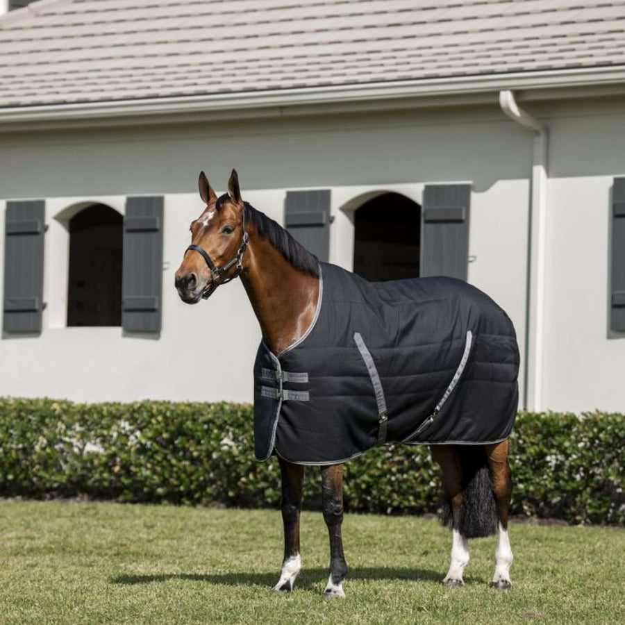Rambo Stable Rug 200g Black/Thunderstorm Grey/Silver