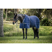 Rambo Optimo Stable Rug 200g Navy/Thunderstorm Grey/Silver