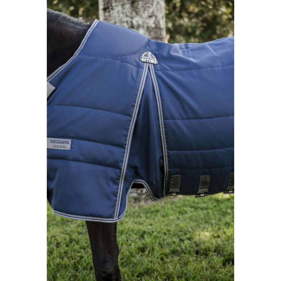 Rambo Optimo Stable Rug 200g Navy/Thunderstorm Grey/Silver