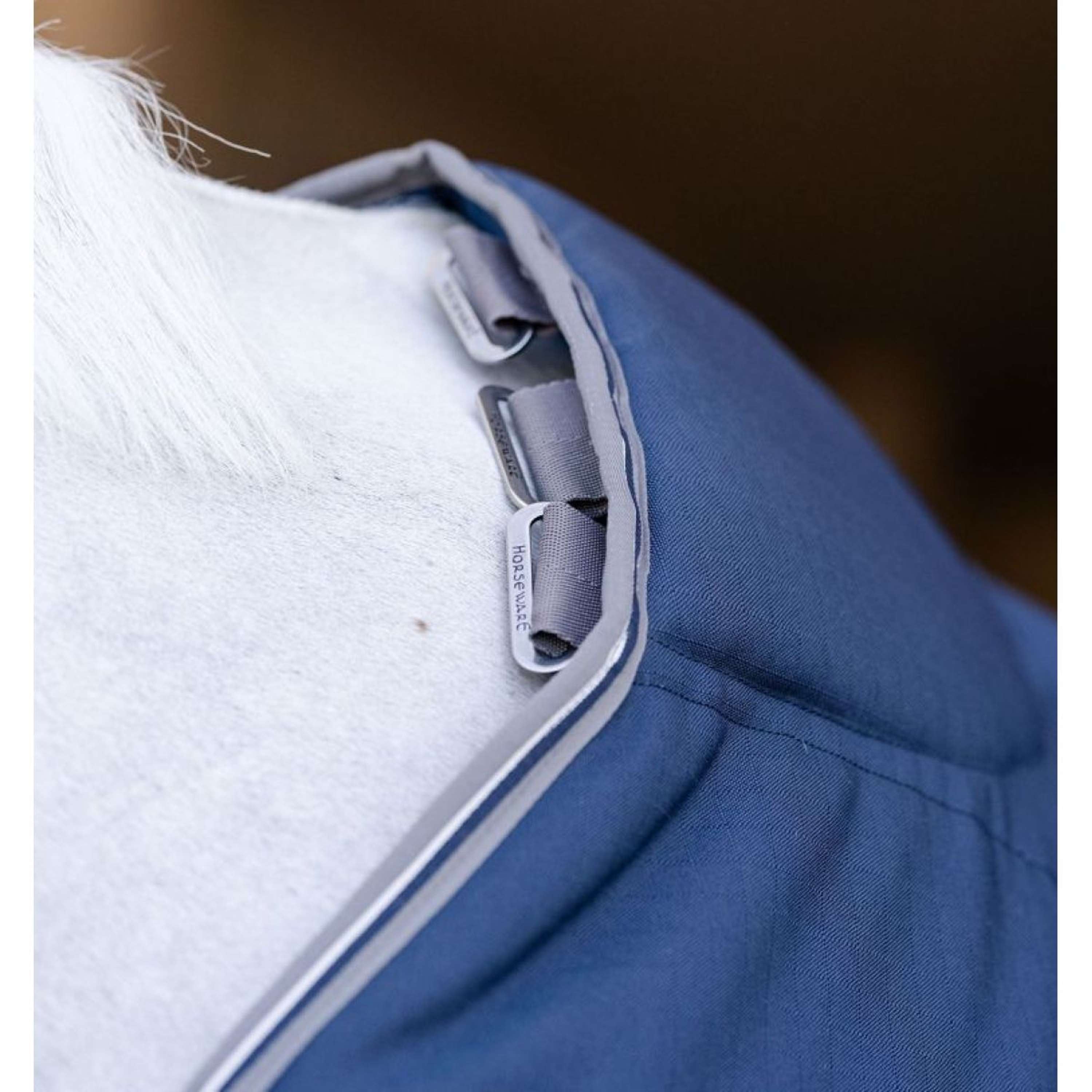 Rambo Optimo Neck Cover 200g Navy/Thunderstorm Grey/Silver