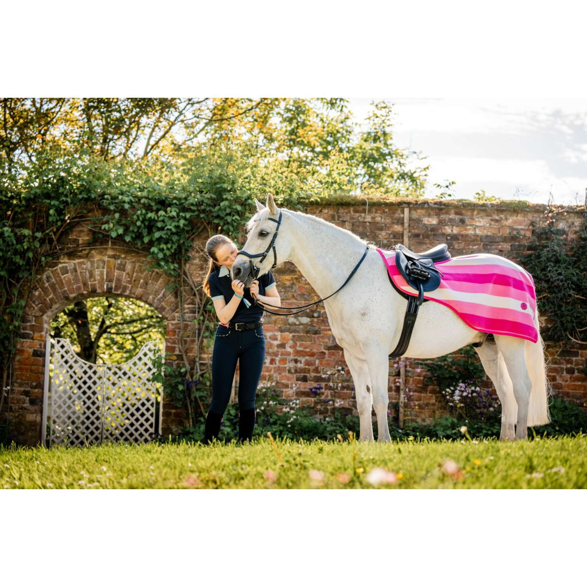 Horseware Exercise Rug Newmarket Witney Pink