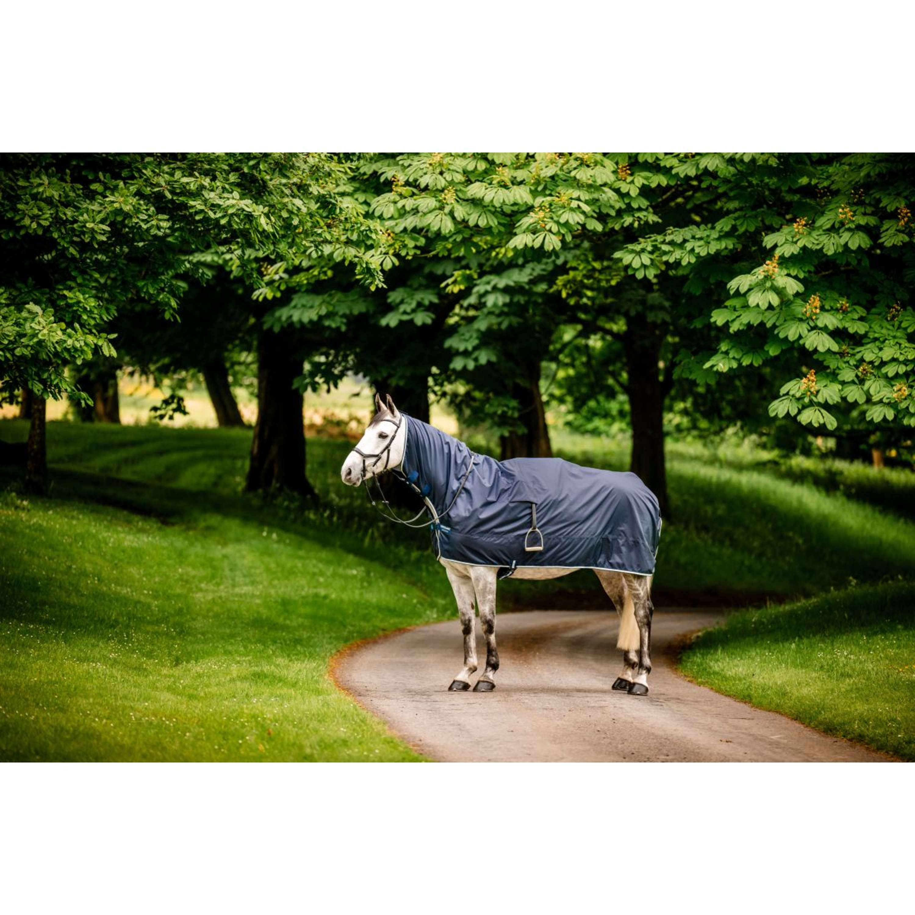 Horseware Rain Exercise Rug Newmarket Witney Navy