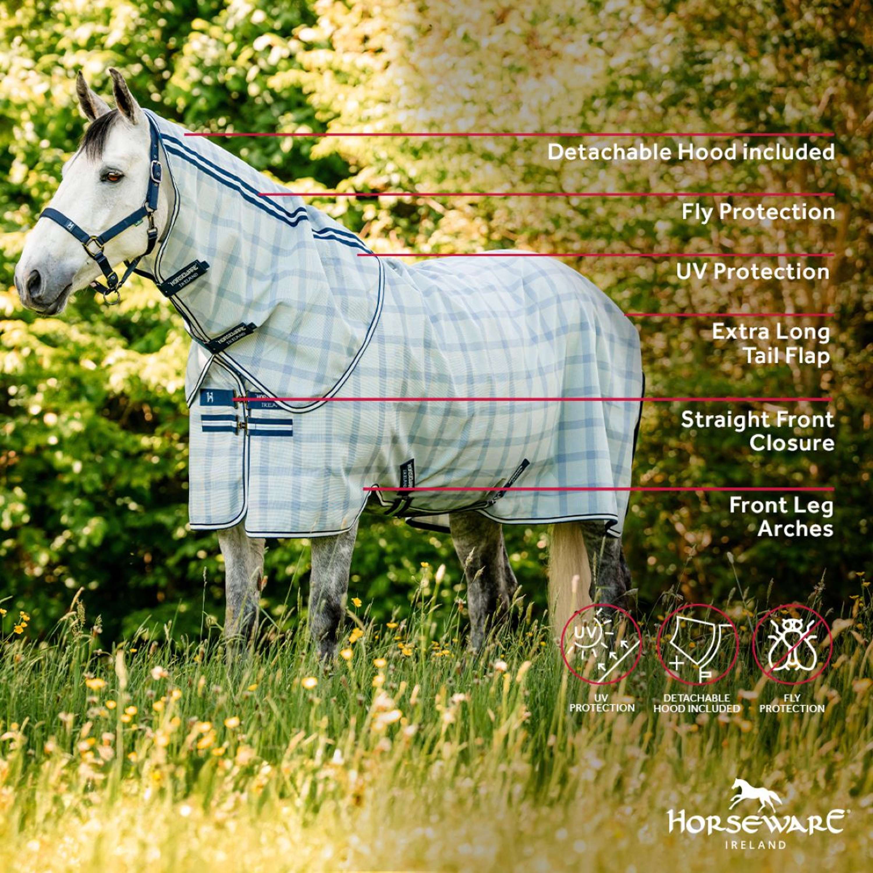 Horseware Fly Rug Newmarket Plus Witney Navy