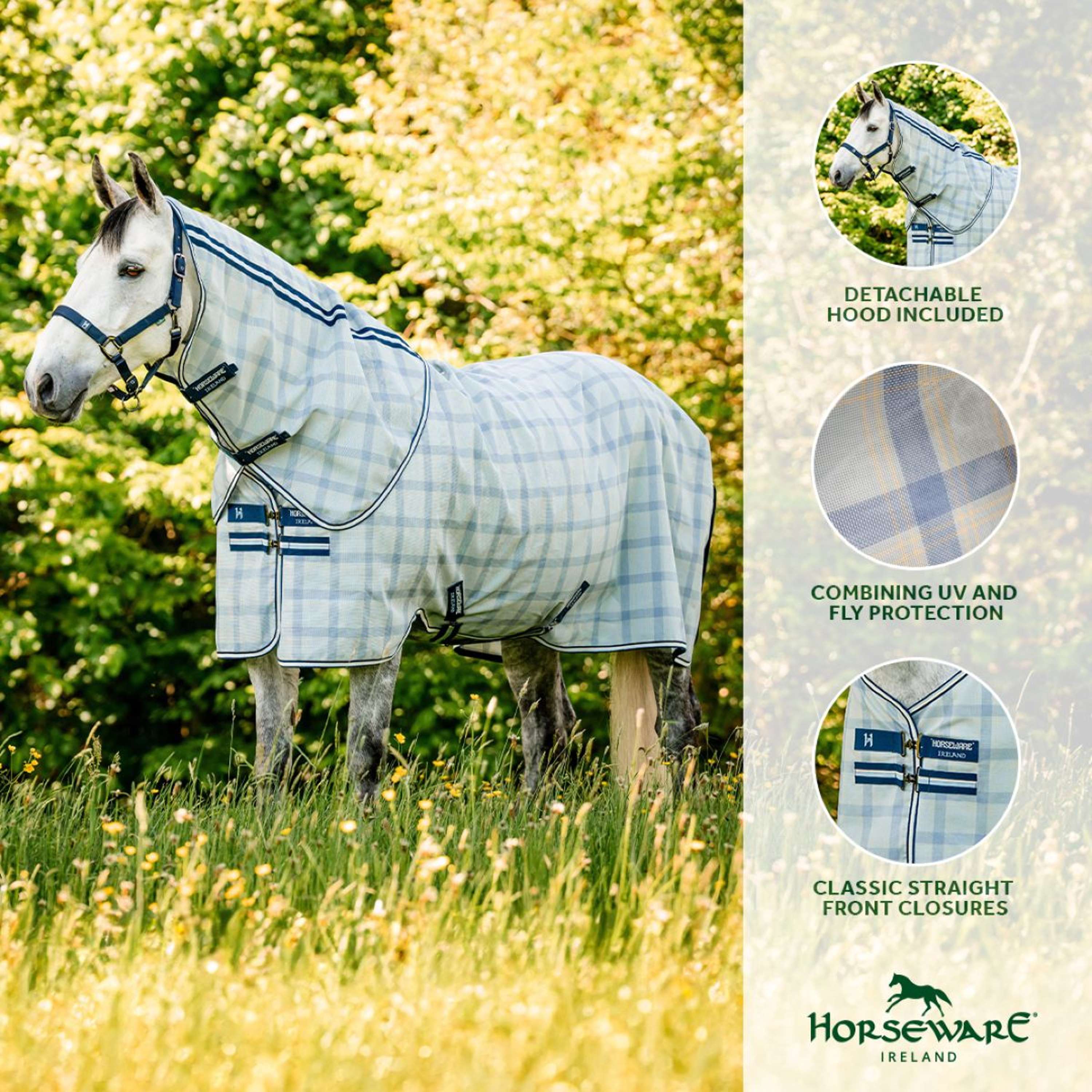 Horseware Fly Rug Newmarket Plus Witney Navy