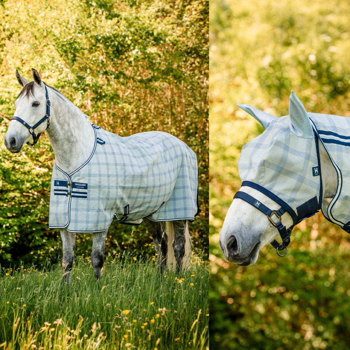 Horseware Fly Mask Newmarket Witney Navy