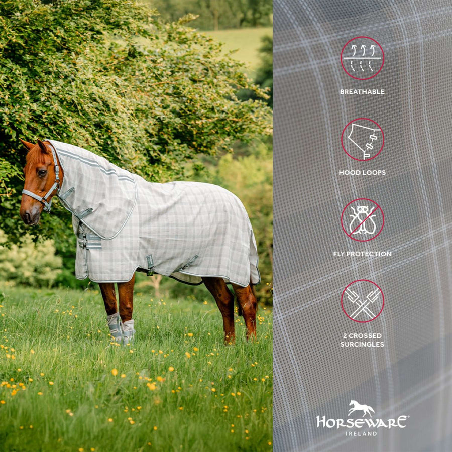 Horseware Fly Rug Newmarket Plus Witney Charcoal