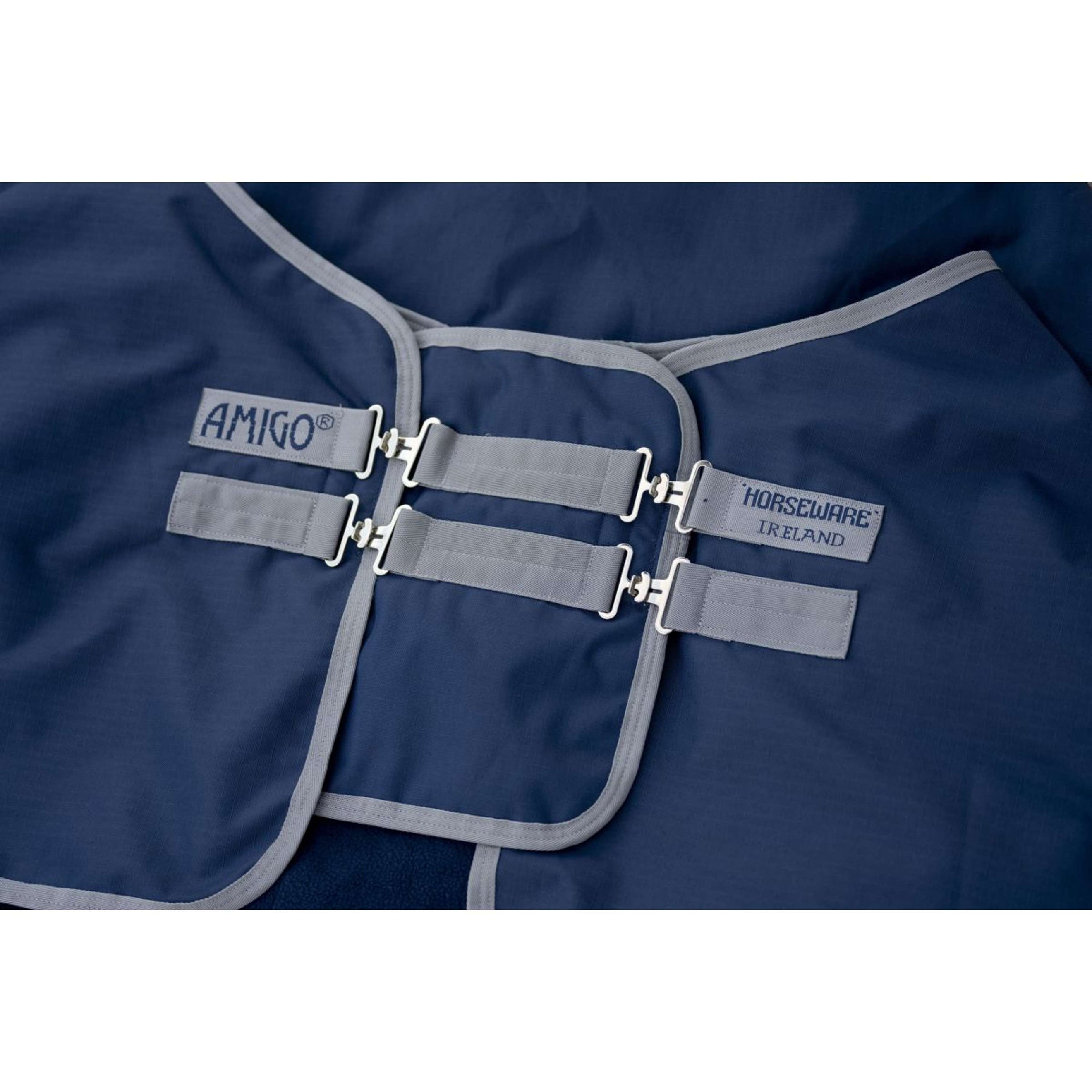 Amigo Chest Expander Navy/Titanium Grey