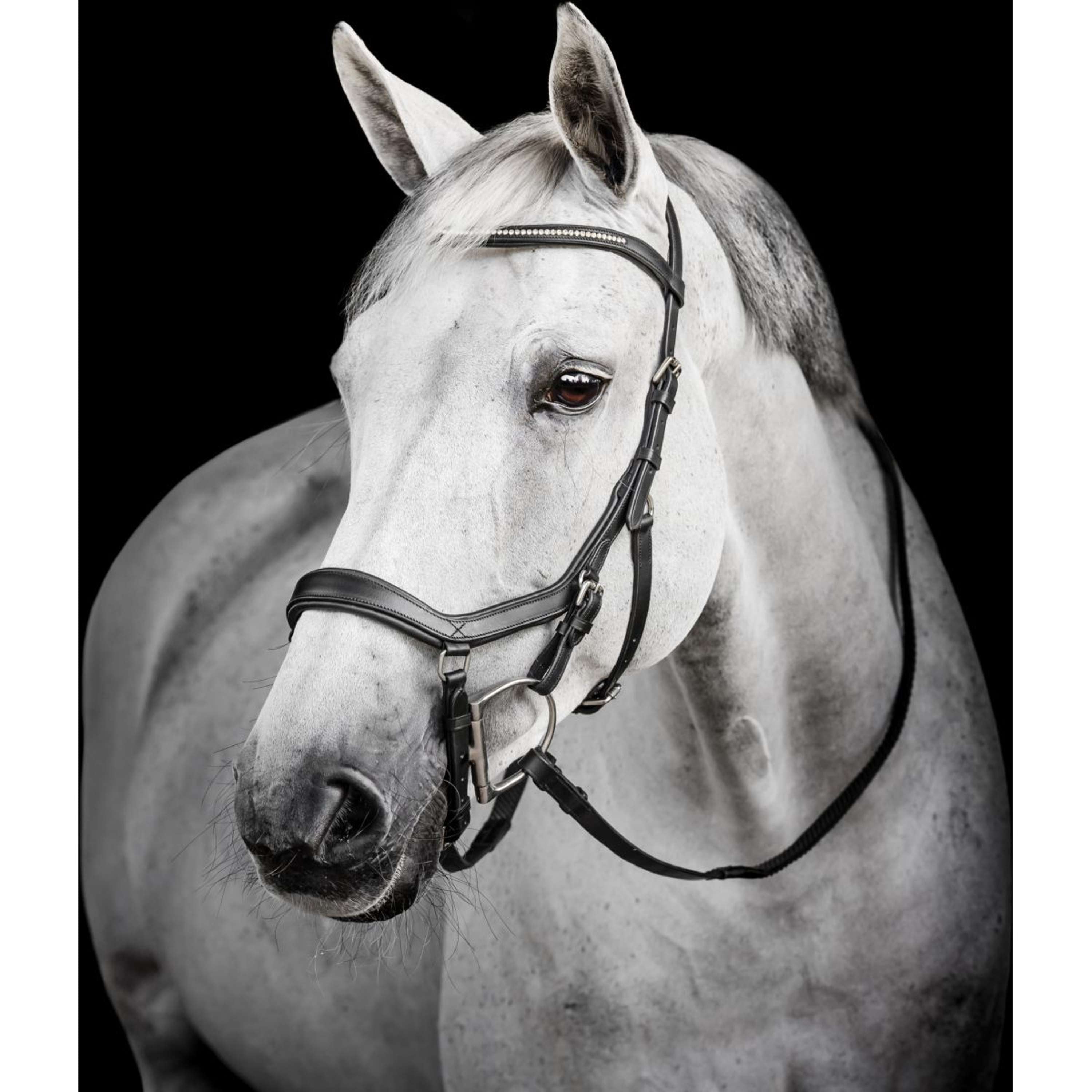 Horseware Micklem Diamante Competition Bridle Black