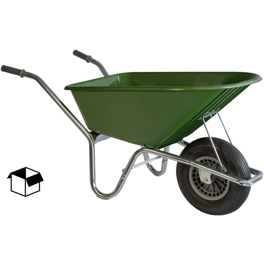 Hummer Wheelbarrow Soft Wheel Grasgroen