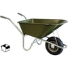Hummer Wheelbarrow Pneumatic tyre Olive Green