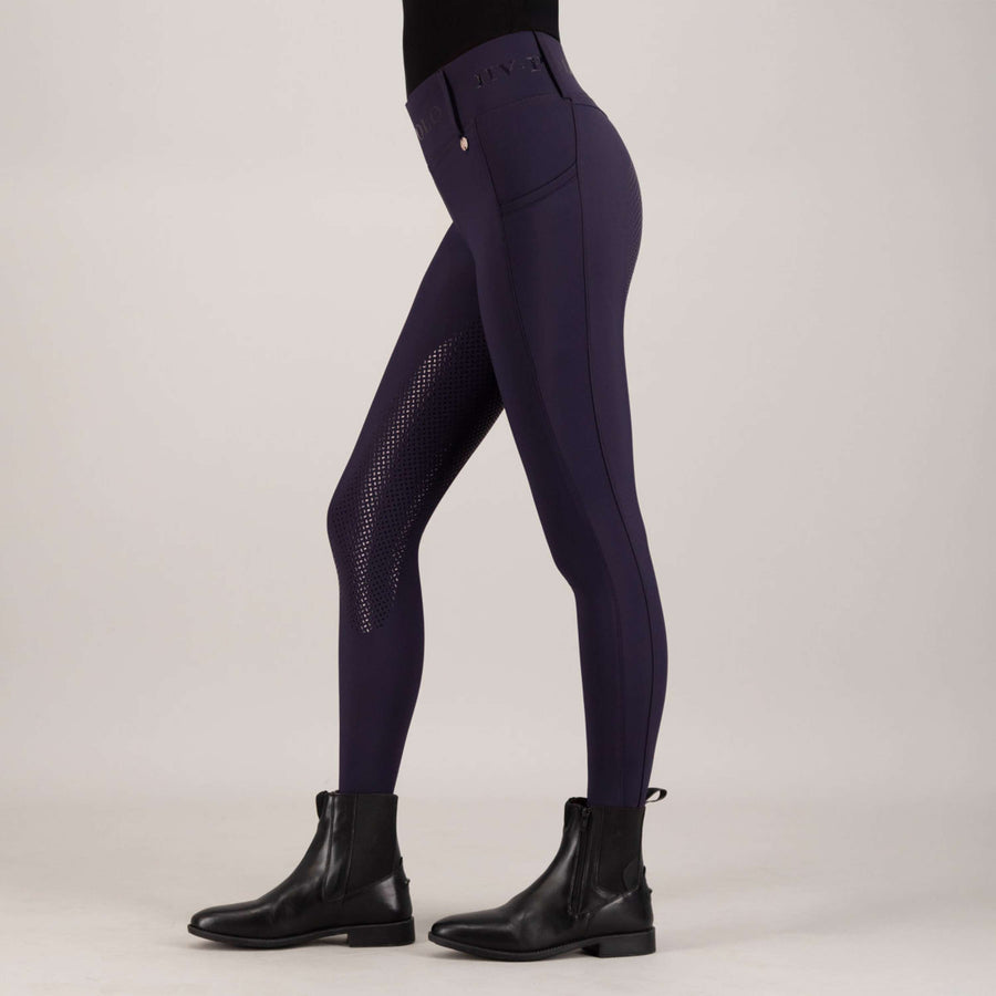 HV Polo Riding Legging HVPFavourite Full Grip Navy