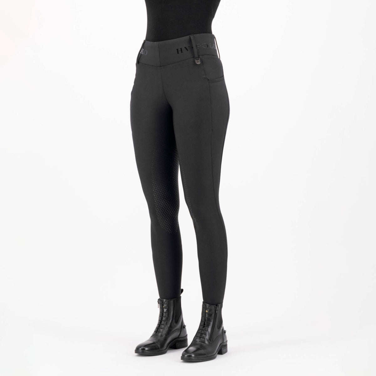 HV Polo Riding Legging HVPFavourite Full Grip Black