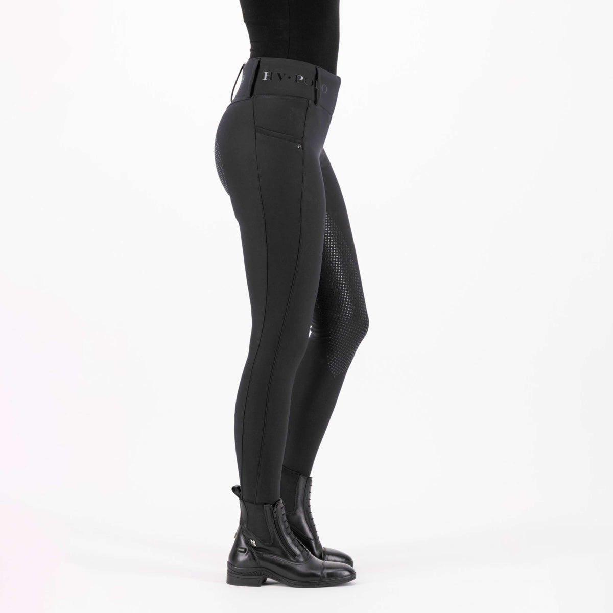 HV Polo Riding Legging HVPFavourite Full Grip Black