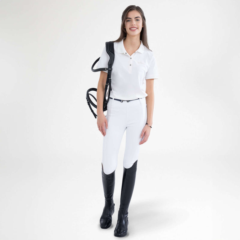 HV Polo Riding Legging HVPManou Full Grip White