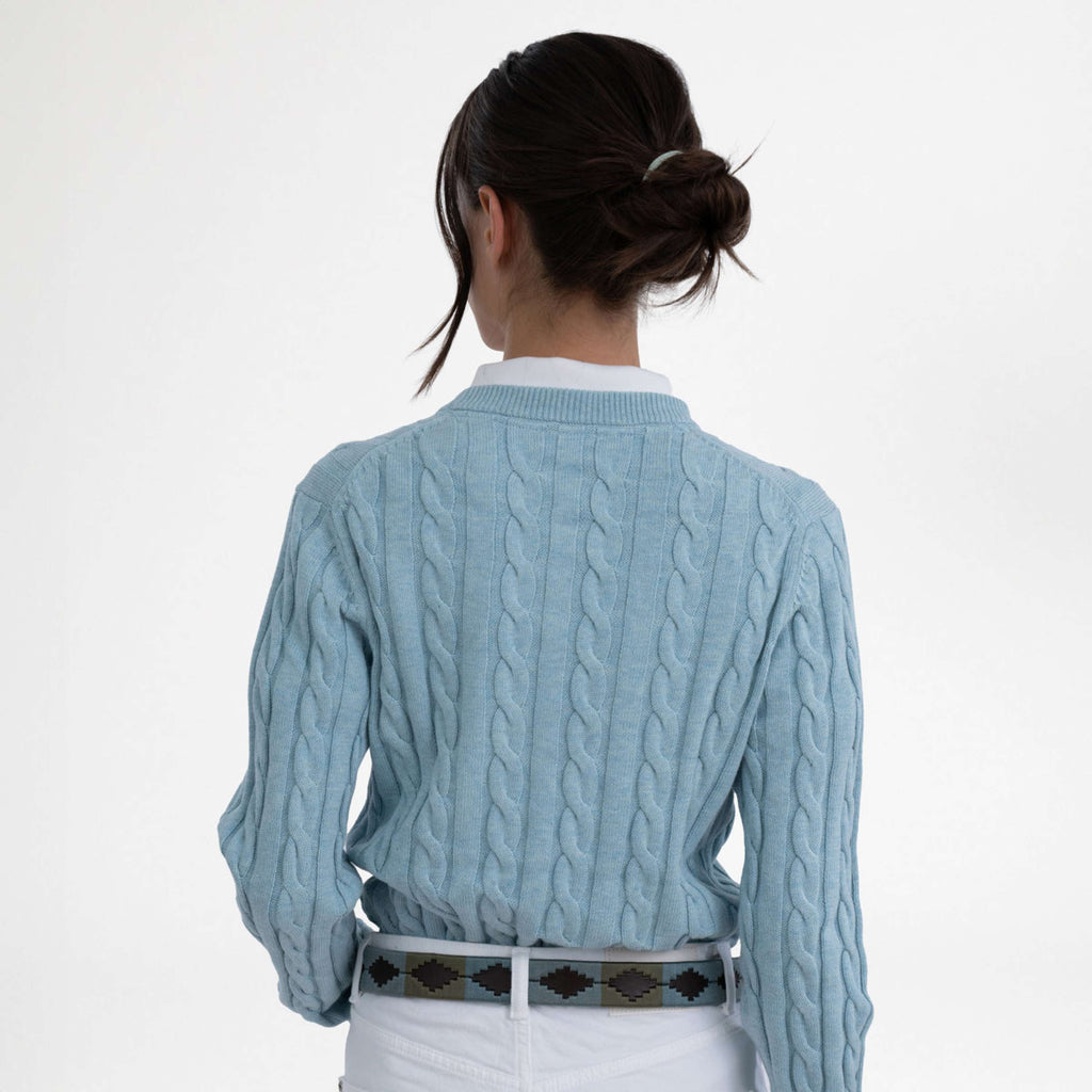 HV Polo Pullover HVPTally Aqua Sky
