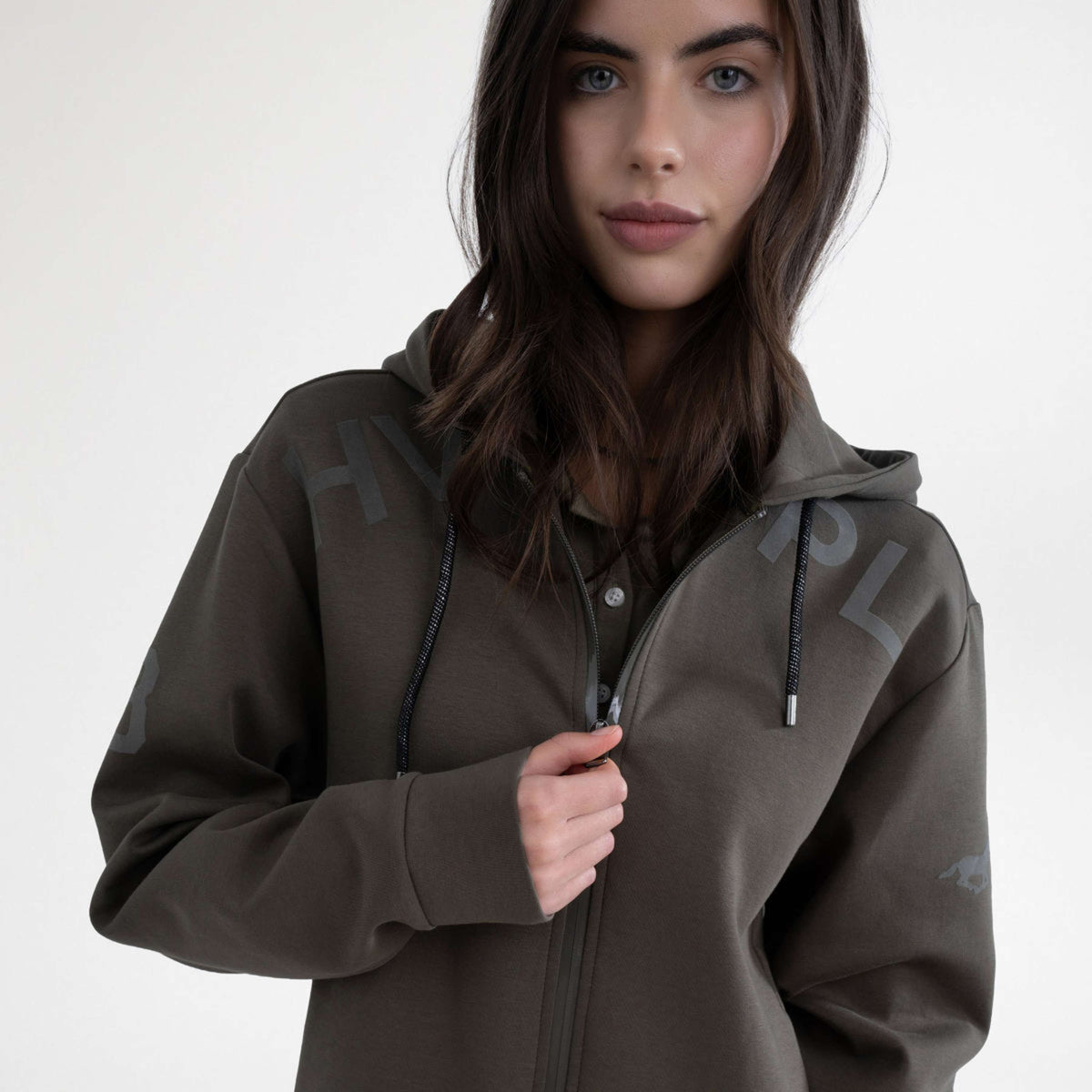 HV Polo Zip-Hoodie HVPJoan Pine