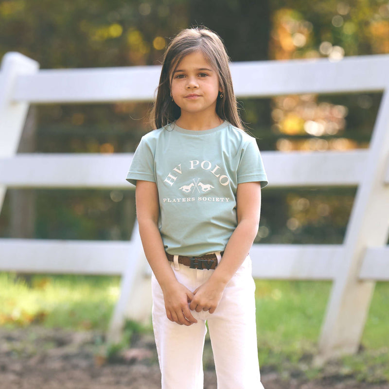HV Polo T-Shirt HVPNatalie Kids Aqua Sky