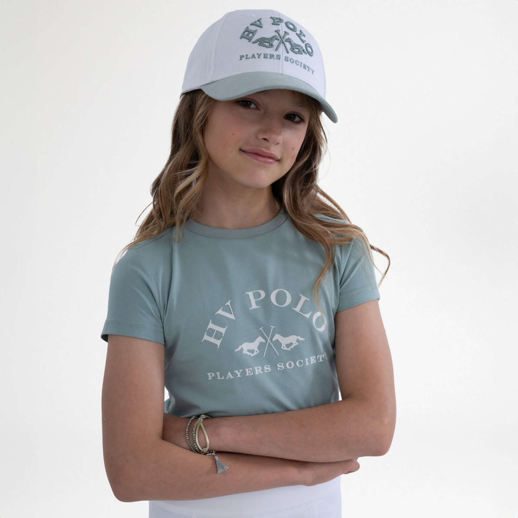 HV Polo T-Shirt HVPNatalie Kids Aqua Sky