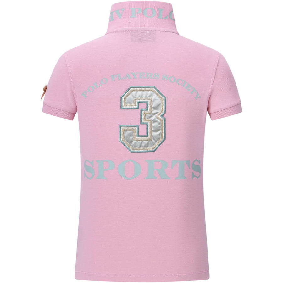 HV Polo Polo Shirt Favouritas EQ Kids Pretty Pink